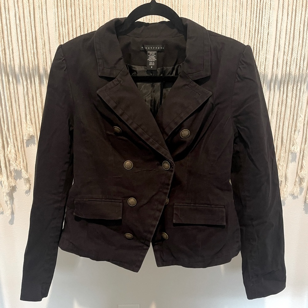 Apostrophe Early 2000’s Blazer Suit Jacket Sz 8